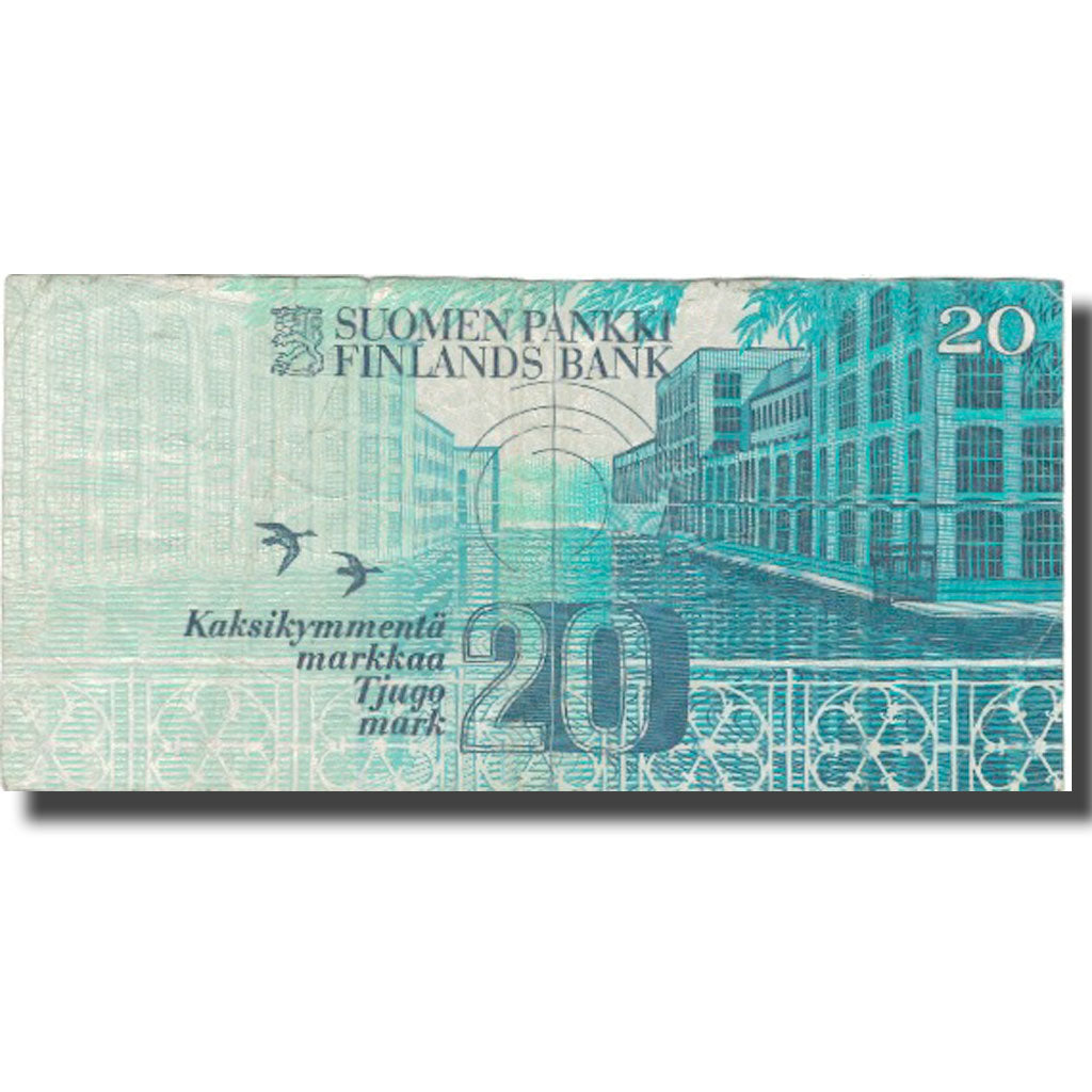 Banknote, Finland, 20 Markkaa, 1993, 1993, KM:123, VF(20-25)