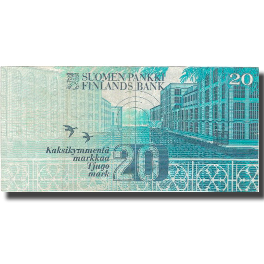Geldschein, Finnland, 20 Markkaa, 1993, 1993, KM:123, S