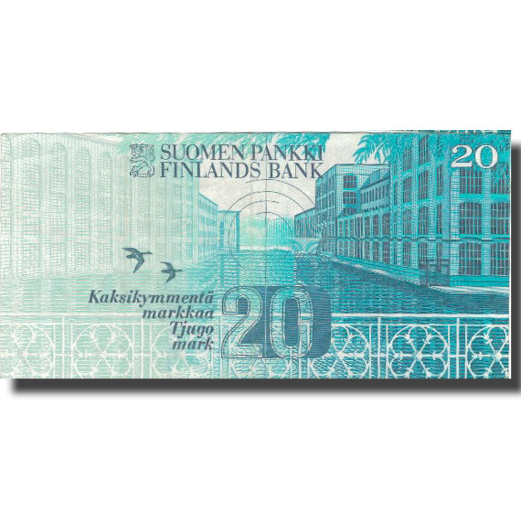 Banknote, Finland, 20 Markkaa, 1993, 1993, KM:123, VF(20-25)