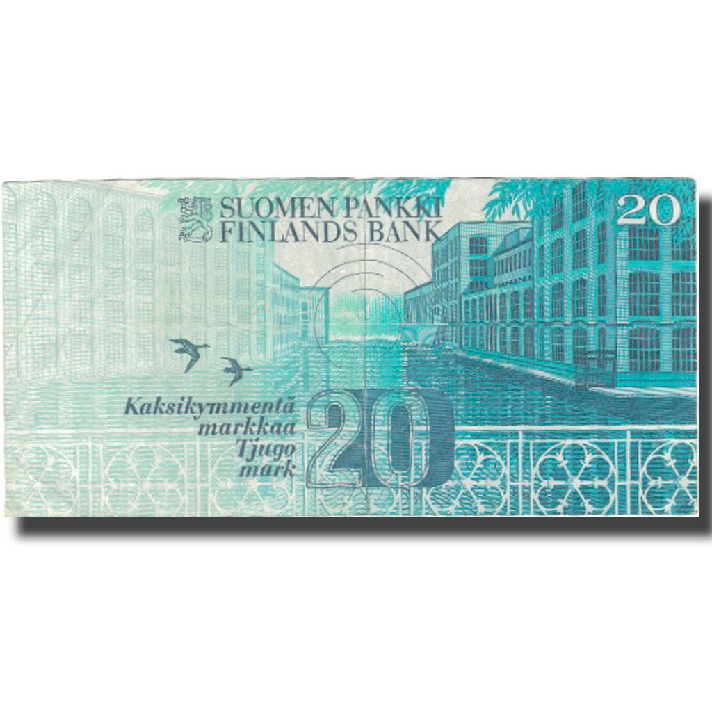 Banknote, Finland, 20 Markkaa, 1993, 1993, KM:123, VF(20-25)