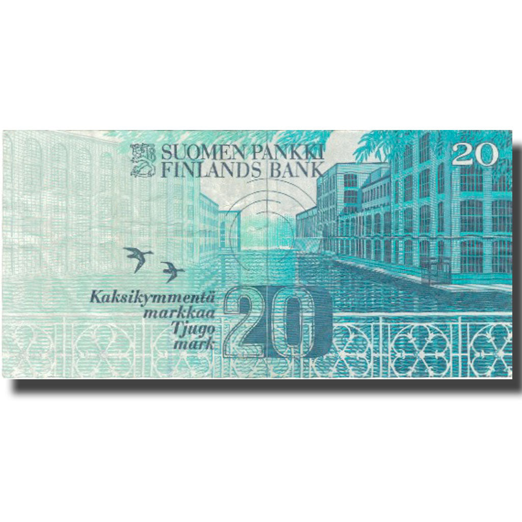 Banknote, Finland, 20 Markkaa, 1993, 1993, KM:123, VF(20-25)