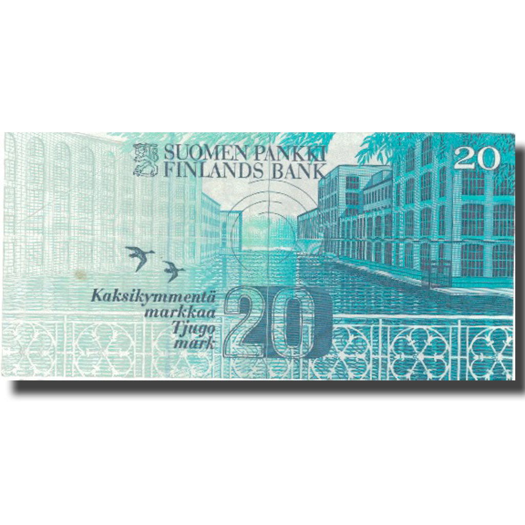 Banknote, Finland, 20 Markkaa, 1993, 1993, KM:123, VF(20-25)