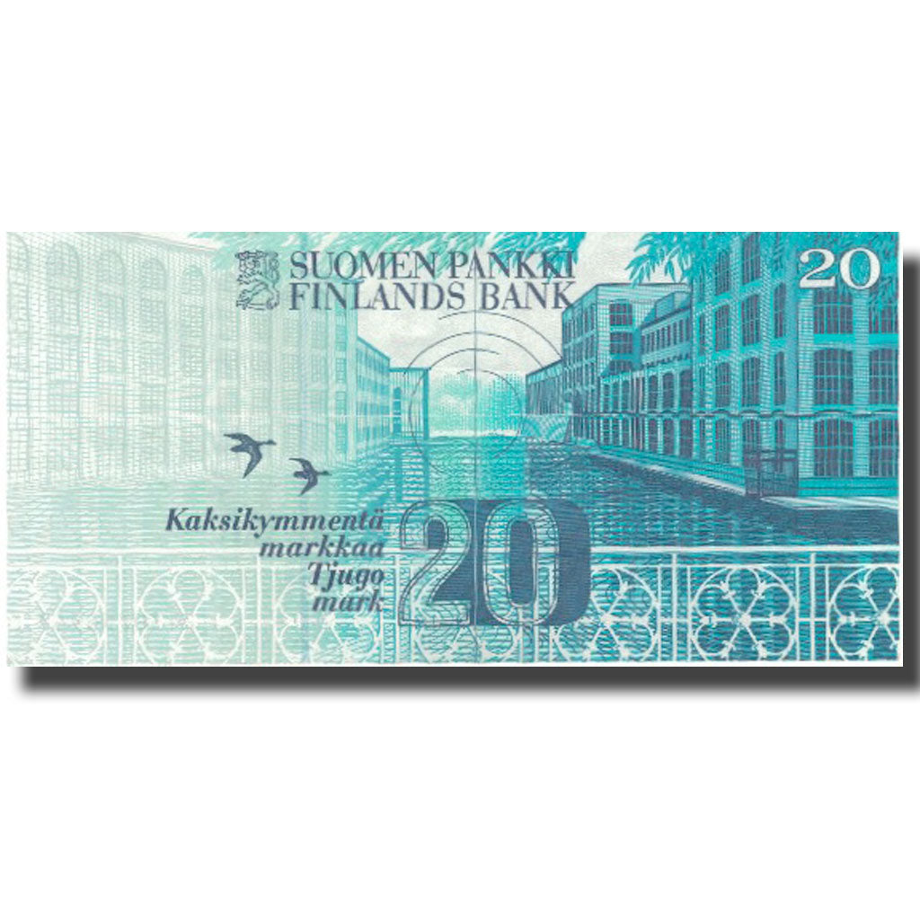 Banknote, Finland, 20 Markkaa, 1993, 1993, KM:123, VF(20-25)