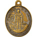 France, Medal, Saint Gorgon, Religions & beliefs, EF(40-45), Copper