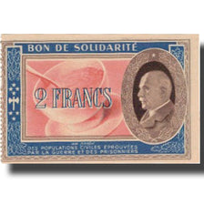 France, Bon de Solidarité, 2 Francs, 1941, UNC(65-70)