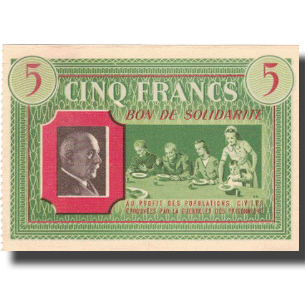 Frankrijk, Comité National, 5 Francs, SPL