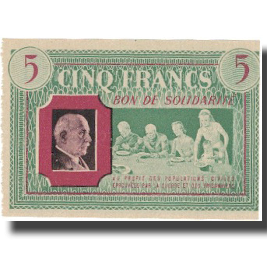 França, Comité National, 5 Francs, UNC(65-70)