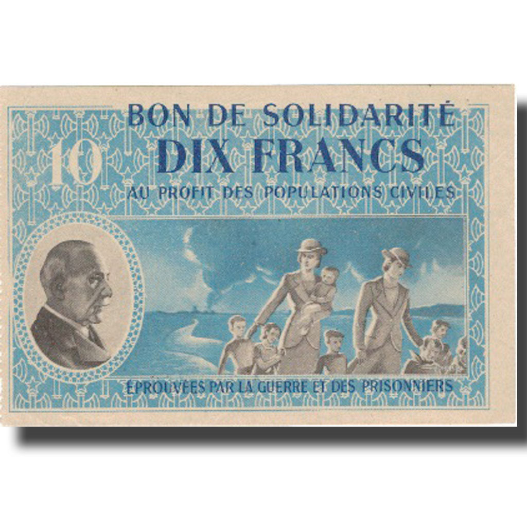 Frankrijk, Bon de Solidarité, 10 Francs, NIEUW