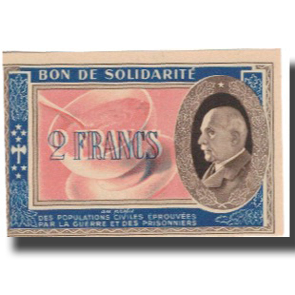 Frankreich, Bon de Solidarité, 2 Francs, 1941, UNZ
