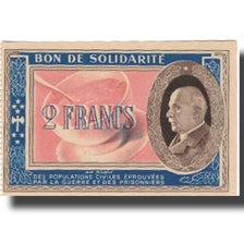 France, Bon de Solidarité, 2 Francs, 1941, UNC(65-70)