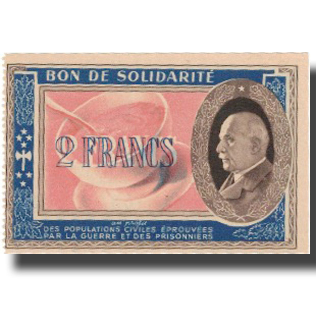 Francia, Bon de Solidarité, 2 Francs, 1941, UNC