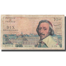 France, 10 Nouveaux Francs, 1961, 1961-04-06, VF(20-25), Fayette:57.15, KM:142a