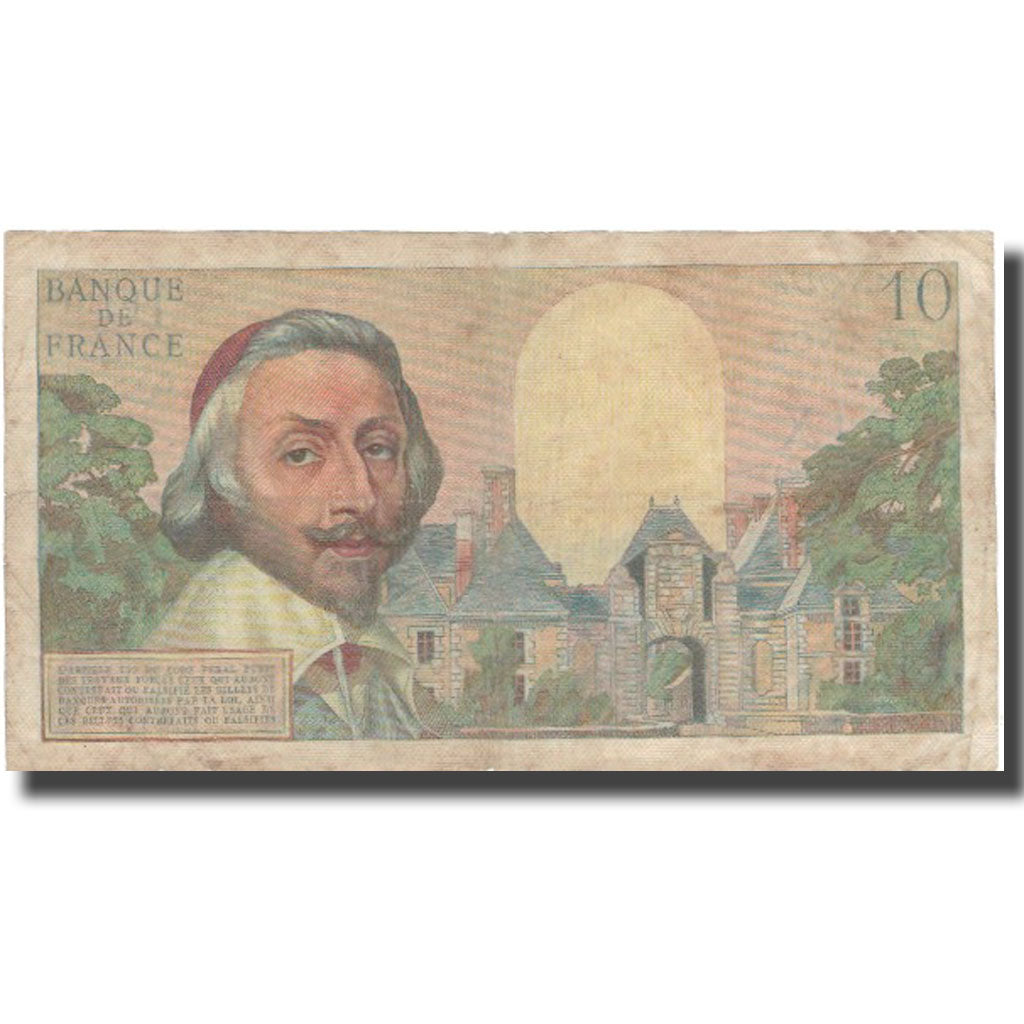 Francja, 10 Nouveaux Francs, 1961, 1961-04-06, VF(20-25), Fayette:57.15, KM:142a