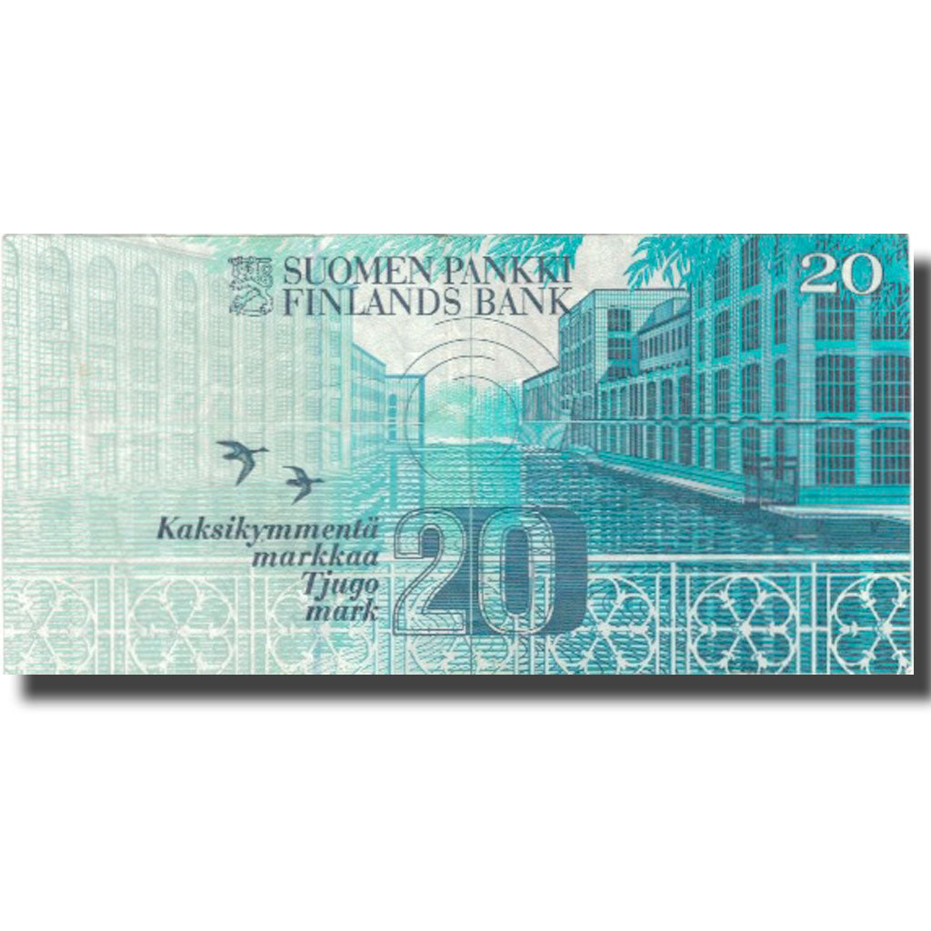 Banknote, Finland, 20 Markkaa, 1993, 1993, KM:123, EF(40-45)