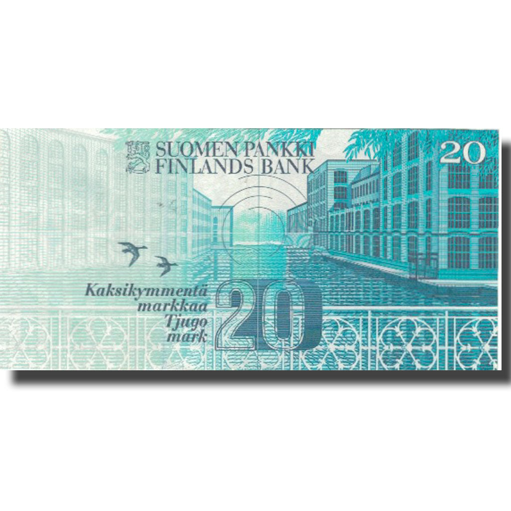Banknote, Finland, 20 Markkaa, 1993, 1993, KM:123, EF(40-45)