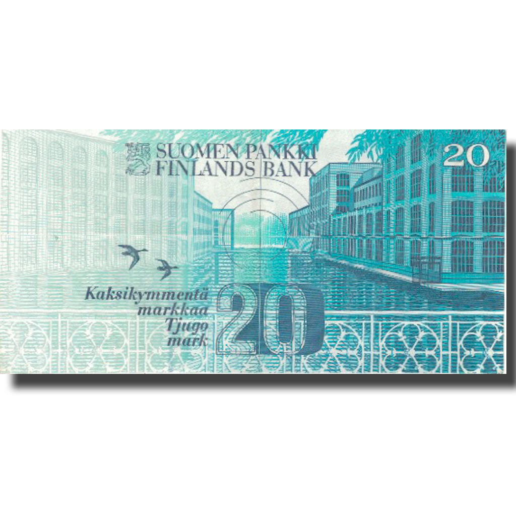 Banknote, Finland, 20 Markkaa, 1993, 1993, KM:123, EF(40-45)