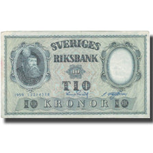 Banknote, Sweden, 10 Kronor, 1959, 1959, KM:43g, EF(40-45)
