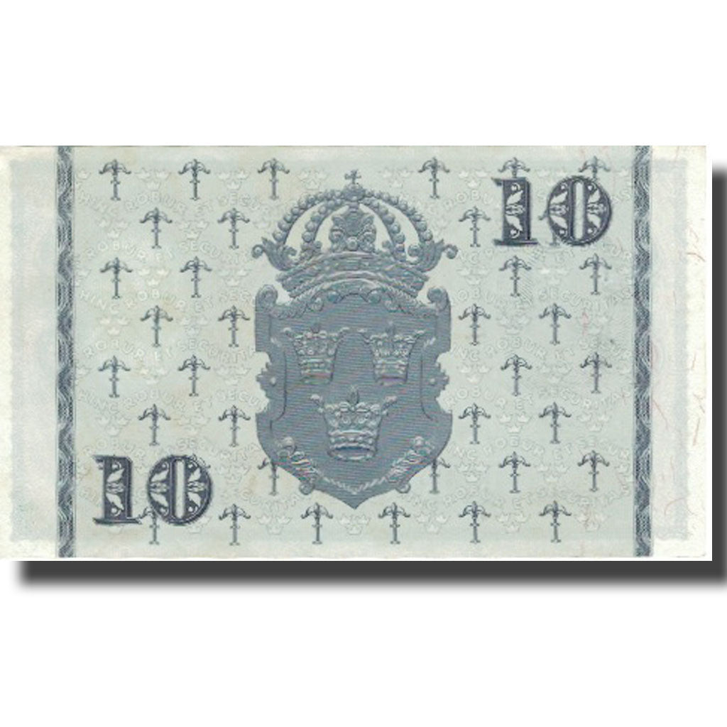 Banconote, Svezia, 10 Kronor, 1957, 1957, KM:43d, BB+
