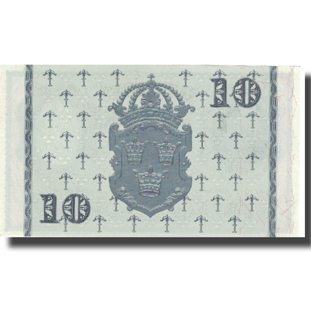 Geldschein, Schweden, 10 Kronor, 1957, 1957, KM:43d, SS+