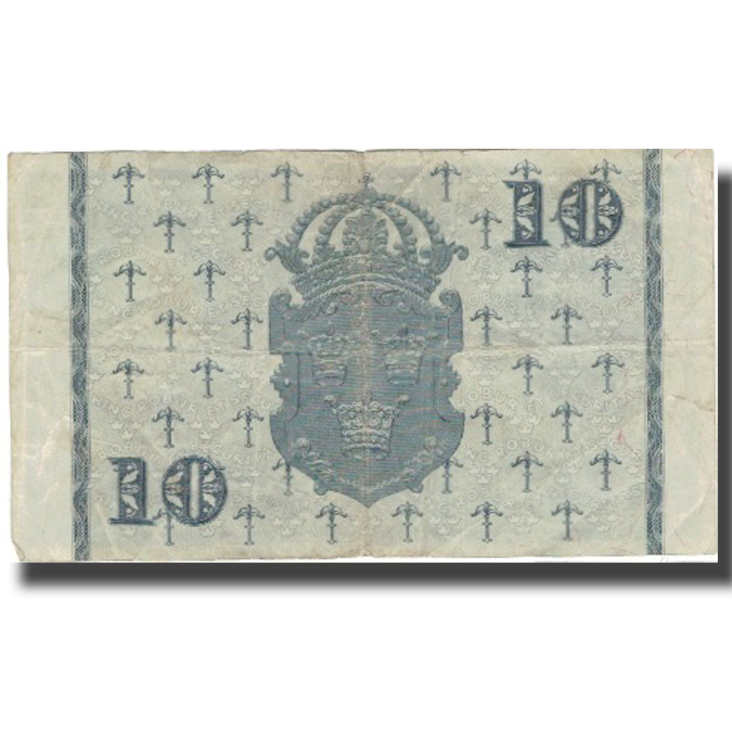 Banknote, Sweden, 10 Kronor, 1957, 1957, KM:43d, AU(50-53)