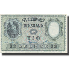 Banconote, Svezia, 10 Kronor, 1955, 1955, KM:43c, BB+