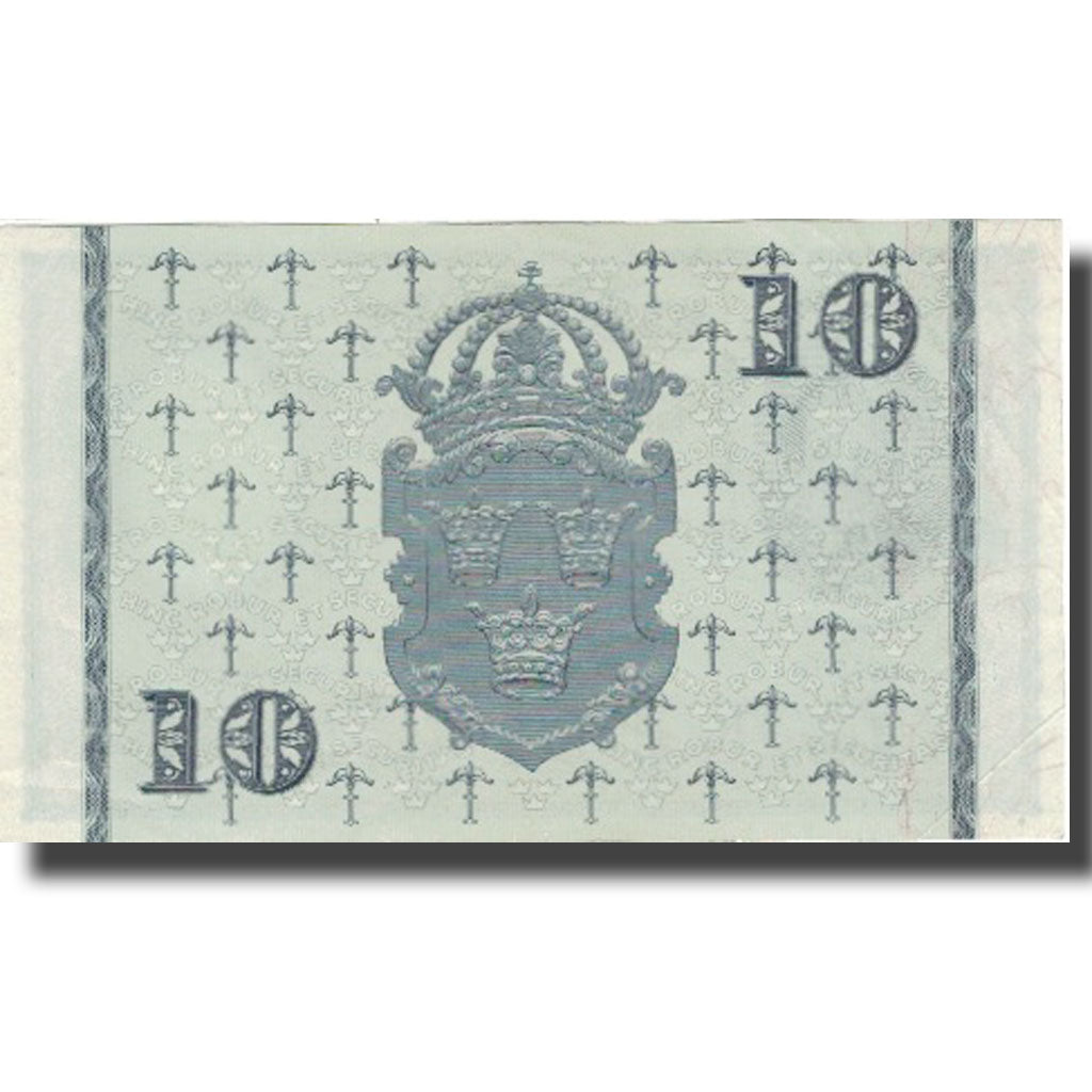 Banconote, Svezia, 10 Kronor, 1955, 1955, KM:43c, BB+