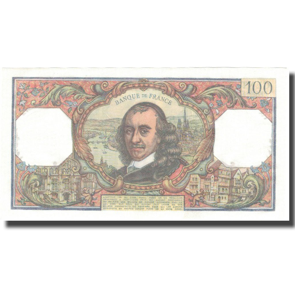 France, 100 Francs, Corneille, 1976, 1976-08-05, AU(55-58), KM:149f