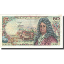 França, 50 Francs, Racine, 1971, 1971-11-05, EF(40-45), Fayette:64.19, KM:148d