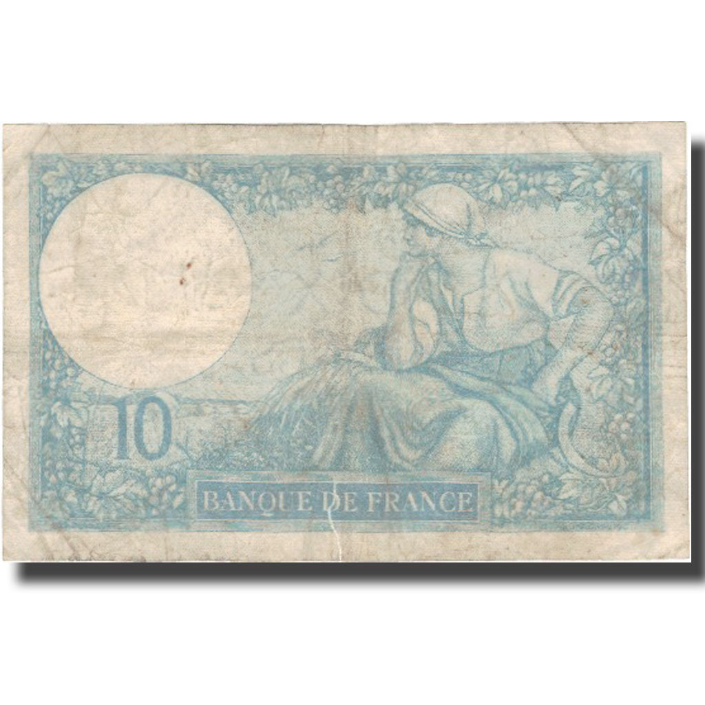 Frankrijk, 10 Francs, Minerve, 1928, 1928-03-01, TB, Fayette:6.13, KM:73d