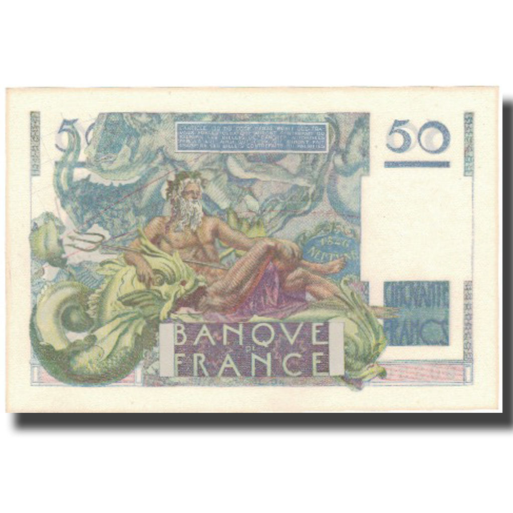 Frankrijk, 50 Francs, Le Verrier, 1947, 1947-06-12, SUP+, Fayette:20.8, KM:127b