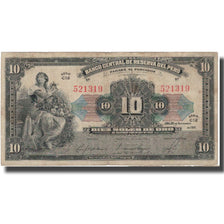 Banknote, Peru, 10 Soles, 1941, 1941-09-26, KM:67Aa, EF(40-45)