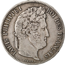 Louis Philippe I, 5 Francs tête laurée
