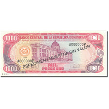 Billete, 1000 Pesos Oro, 1996, República Dominicana, 1996, Specimen, KM:158s1