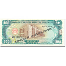 Banknote, Dominican Republic, 500 Pesos Oro, 1996, 1996, Specimen, KM:157s1