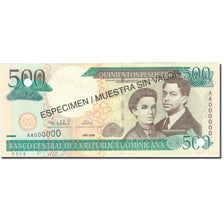Biljet, Dominicaanse Republiek, 500 Pesos Oro, 2000, 2000, Specimen, KM:162s