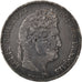 FRANCE, Louis-Philippe, 5 Francs, 1836, Bordeaux, KM #749.7, VF(20-25), Silver,.