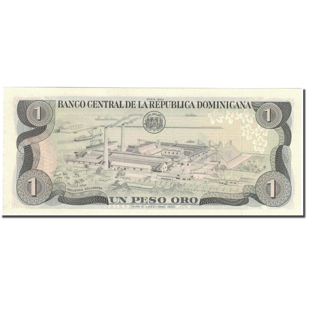 Nota, República Dominicana, 1 Peso Oro, 1984, 1984, KM:126a, UNC(64)