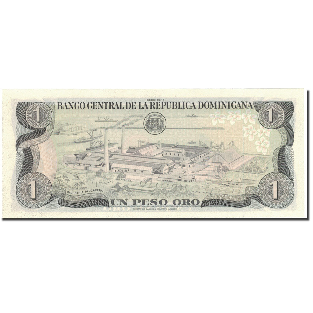 Billet, Dominican Republic, 1 Peso Oro, 1984, 1984, KM:126a, SPL+