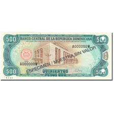 Billete, 500 Pesos Oro, 1997, República Dominicana, 1997, Specimen, KM:157s1