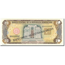Banknote, Dominican Republic, 20 Pesos Oro, 1998, 1998, Specimen, KM:154s2
