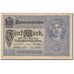 Geldschein, Deutschland, 5 Mark, 1917, 1917-08-01, KM:56b, UNZ-