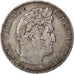 Coin, France, Louis-Philippe, 5 Francs, 1837, Rouen, EF(40-45), Silver