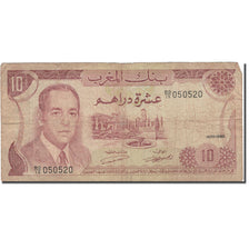 Banconote, Marocco, 10 Dirhams, 1970, KM:57b, MB