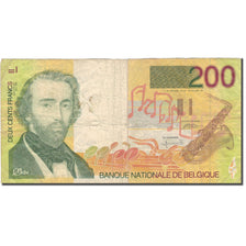 Billete, 200 Francs, 1995, Bélgica, Undated 1995, KM:148, BC