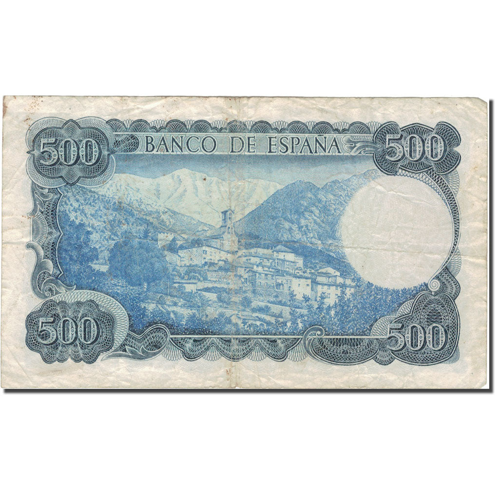 Banknote, Spain, 500 Pesetas, 1971, 1971-07-23, KM:153a, VF(30-35)