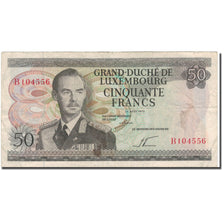 Nota, Luxemburgo, 50 Francs, 1972, 1972-08-25, KM:55b, VF(20-25)