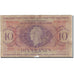 Banknote, Guadeloupe, 10 Francs, 1944, 1944-02-02, KM:27A, F(12-15)