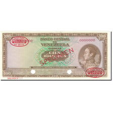 Banknote, Venezuela, 100 Bolivares, 1963-73, Specimen, KM:48s2, UNC(63)