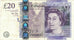 Biljet, Groot Bretagne, 20 Pounds, 2004, 2004, KM:390b, TB+