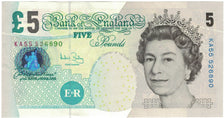 Banknote, Great Britain, 5 Pounds, 2004, 2004, KM:391c, AU(50-53)